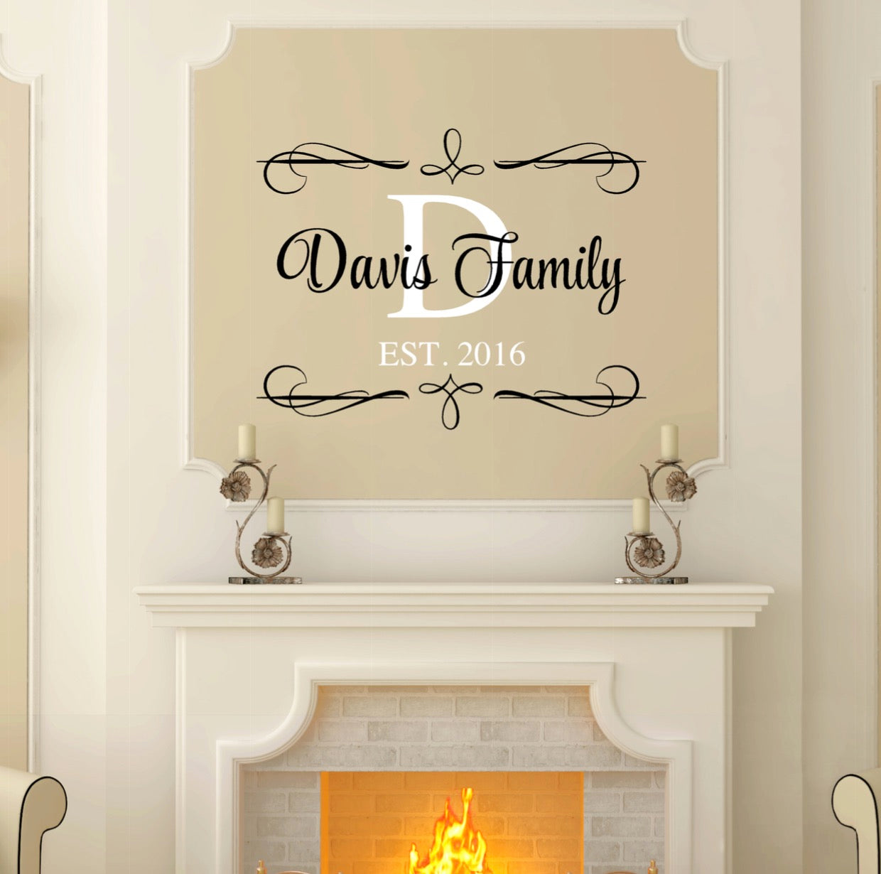 Living Room Wall Decals – Vinyl Written