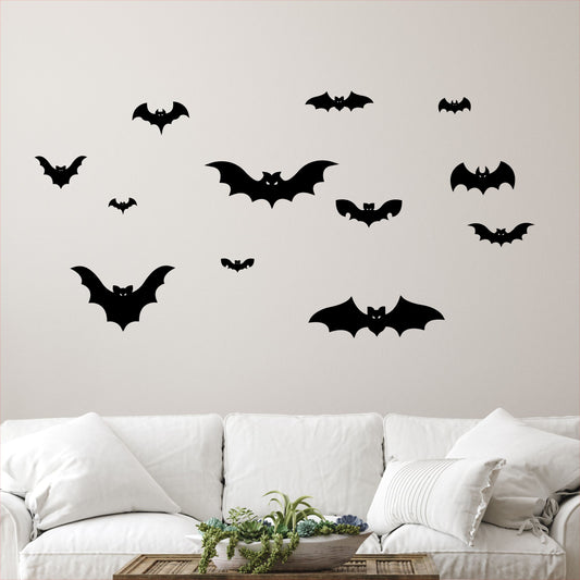 Halloween Decorations - Halloween Party Decor - Removable Bats for Walls