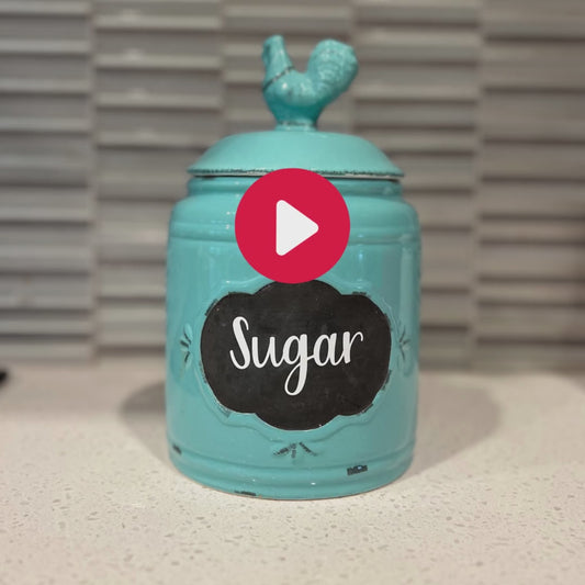 Pantry Labels for Canisters - Organized Pantry - Farmhouse Pantry Decor