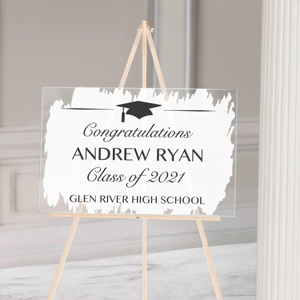 Graduation Party Welcome Sign - Class of 2025 Decorations - DECAL