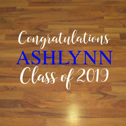 Graduation Decorations - Dance Floor Cling - Class of 2025