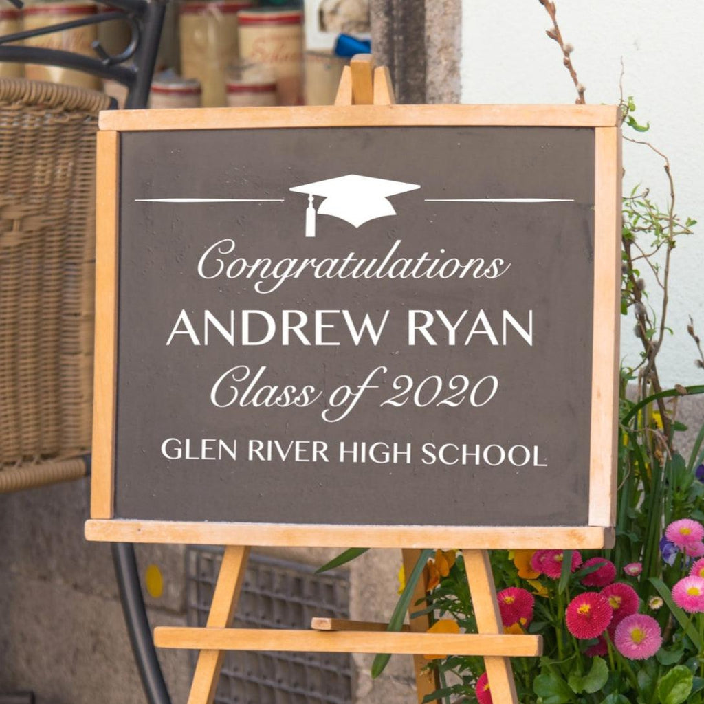 Graduation Party Welcome Sign - Class of 2025 Decorations - DECAL