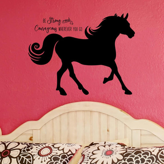 Horse Bedroom Decor - Inspiring Quotes for Girls