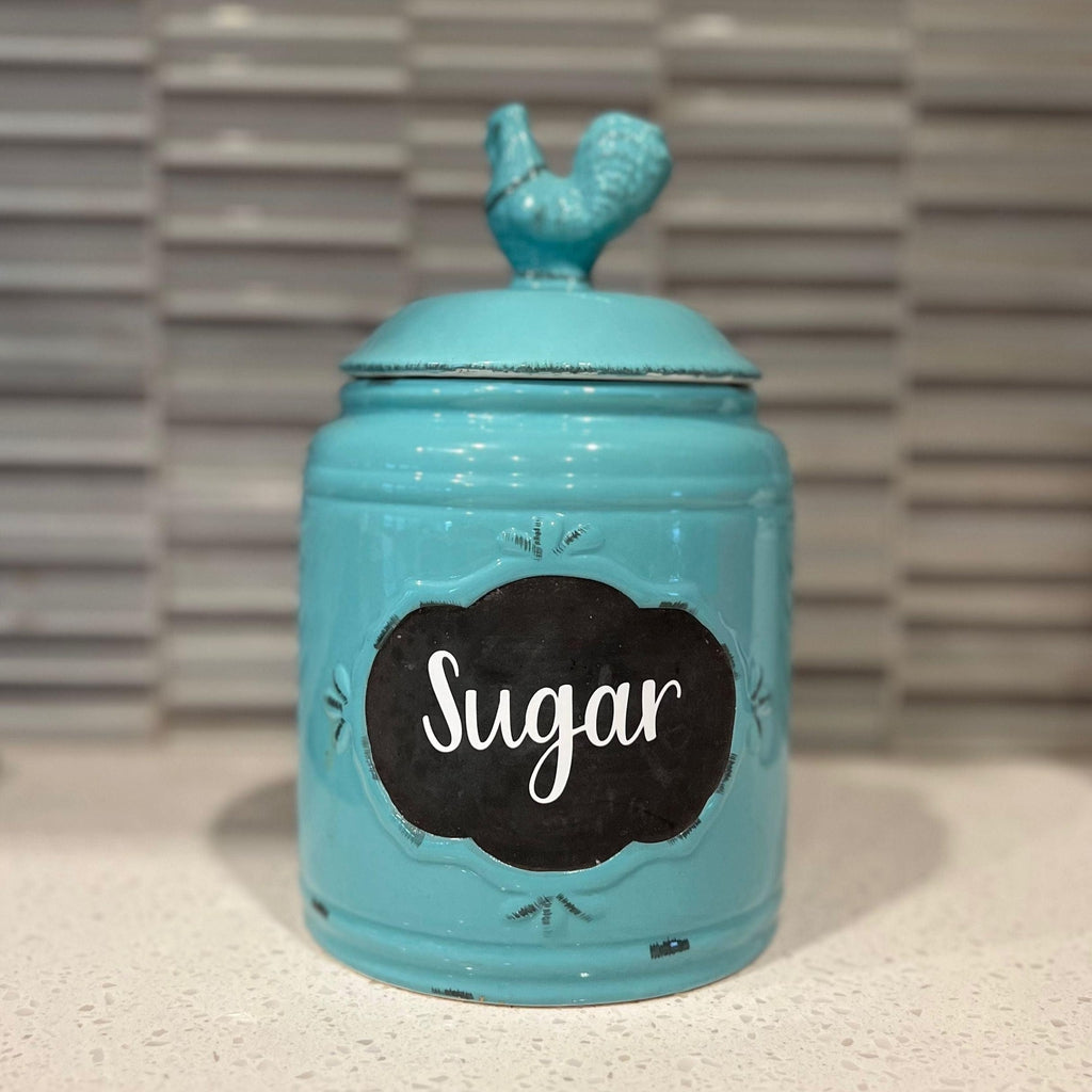 Pantry Labels for Canisters - Organized Pantry - Farmhouse Pantry Decor