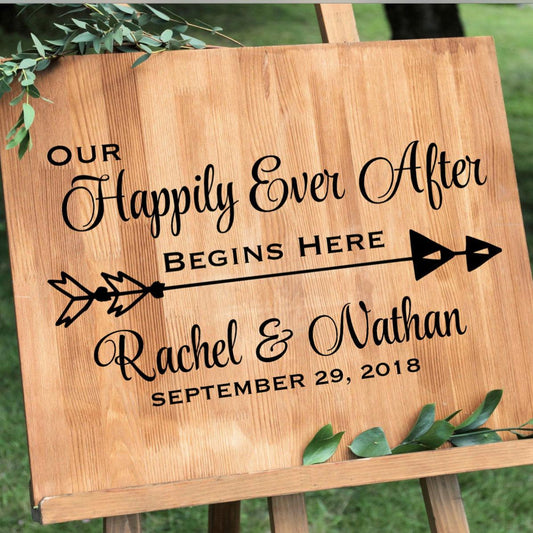 Fairytale Wedding Decor - Wedding Decals