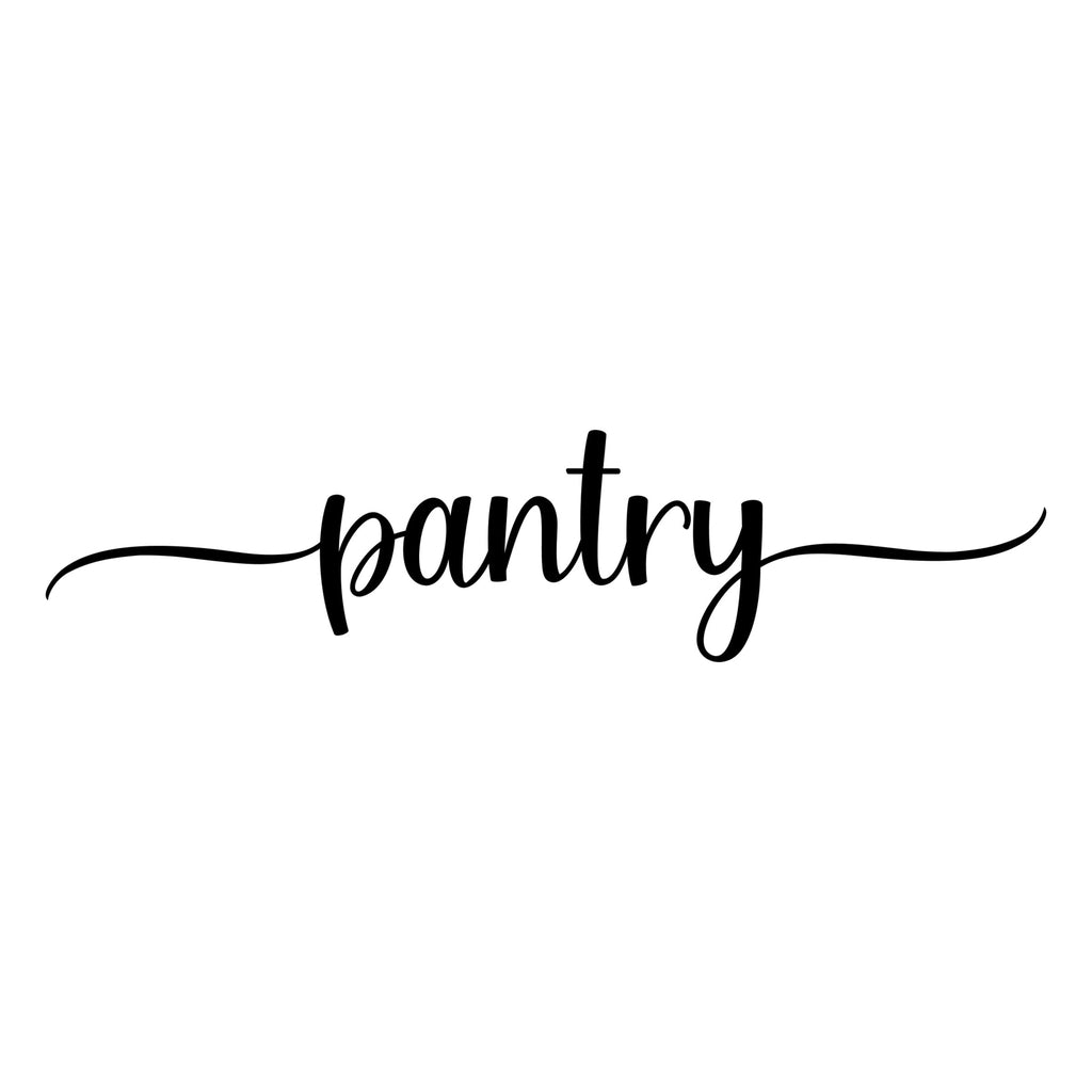 Pantry Door Decal - Sticker for Pantry Door