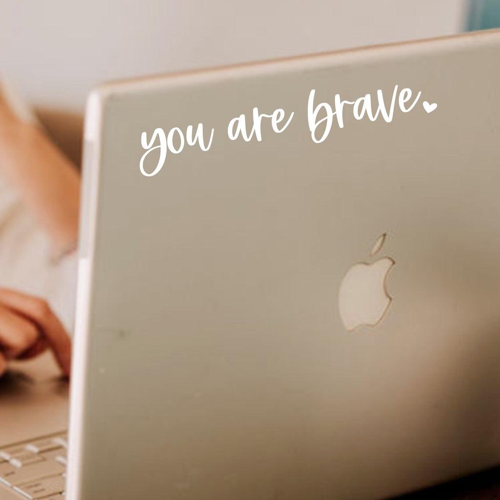Positive Affirmation Quotes - You are Beautiful - You are Enough - You are Loved - Stickers for Mirrors, Lockers, Cars