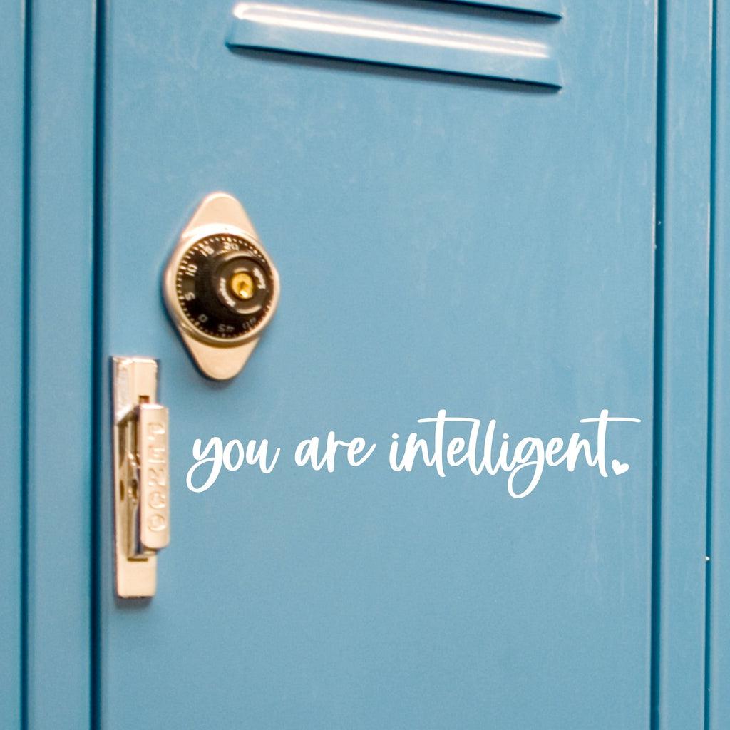 Positive Affirmation Quotes - You are Beautiful - You are Enough - You are Loved - Stickers for Mirrors, Lockers, Cars