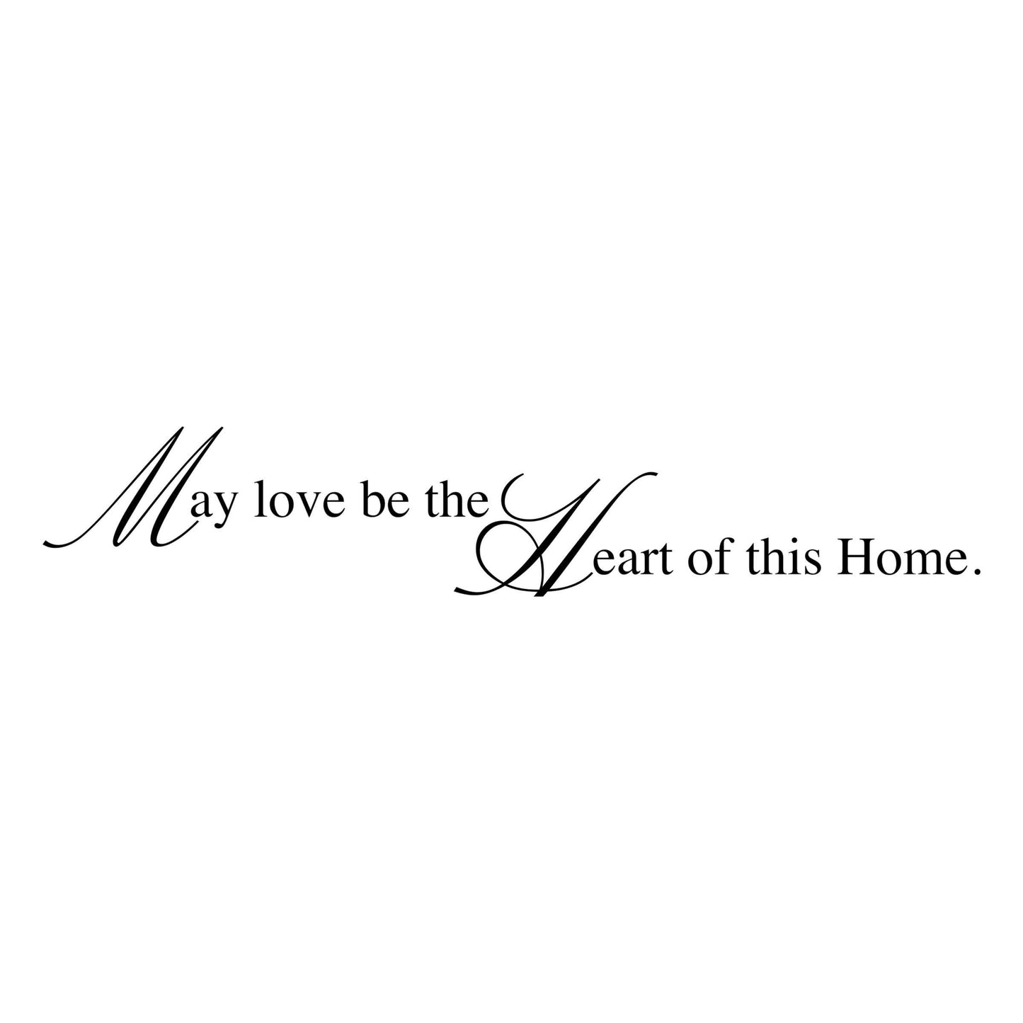 Love Wall Decal, Inspirational Wall Quotes, Kitchen & Entryway Home Decor