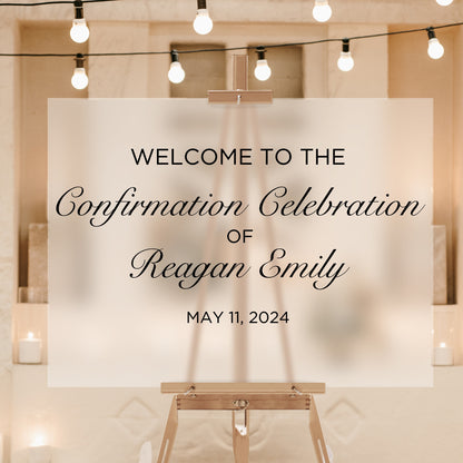 Confirmation Party Decor, Catholic Sacrament Religious Event Decoration