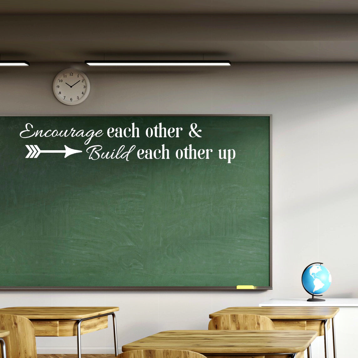 Encourage Each Other Wall Vinyl Decal - Office Decor - Motivational Quote