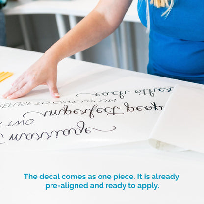 Love Wall Decal, Inspirational Wall Quotes, Kitchen & Entryway Home Decor