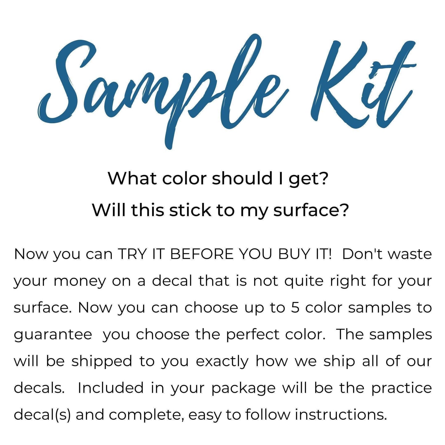 Tea Party Welcome Sign - Custom Vinyl Mirror Decal For Birthday Party