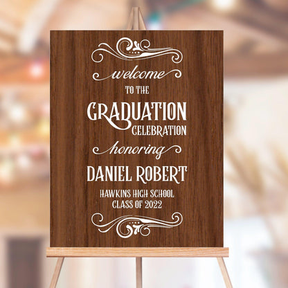 Class 2024 Graduation Decorations - Welcome to Graduation Party Sign