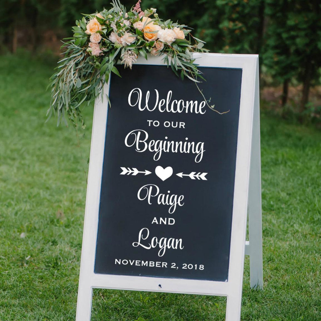 Welcome Wedding Signs - Wedding Church Decorations