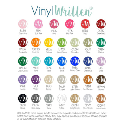 Farmhouse Style Washer Dryer Vinyl Decals - Retro Font