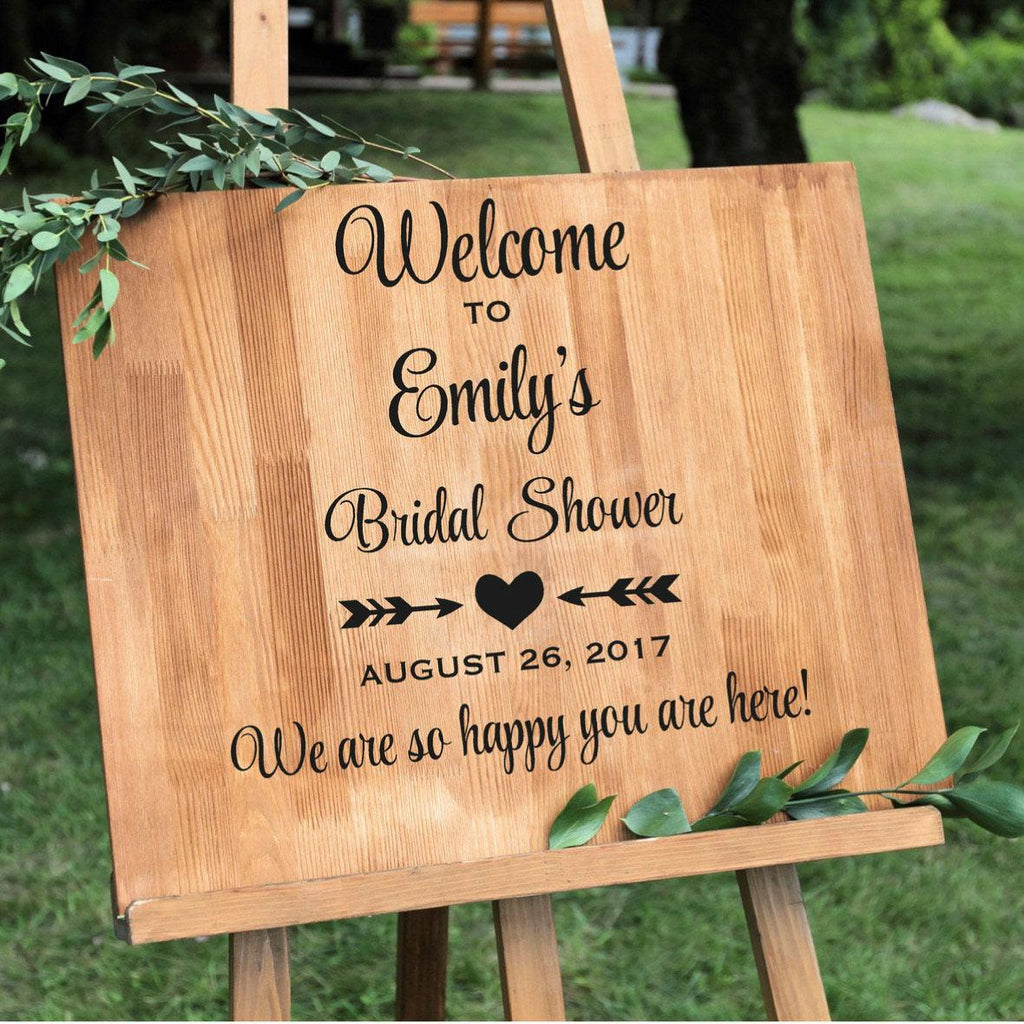 DIY Bridal Shower Decorations - Bridal Shower Signs
