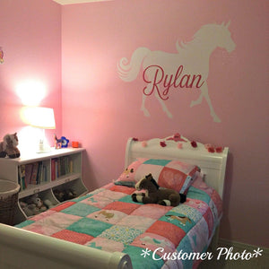 Horse Wall Decal - Personalized Wall Decals for Kids Rooms